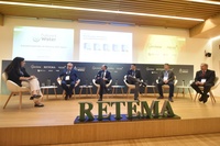 El director general del Agua, José Sandoval, durante su participación en la jornada Future4Water organizada por la revista Retema.