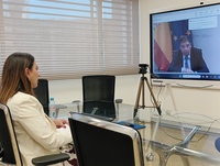 La consejera Sara Rubira en la reunión de la Conferencia Sectorial de Agricultura y Desarrollo Rural y los Consejos Consultivos de Política Agraria...
