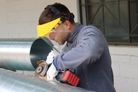 Trabajador de uno de los proyectos experienciales