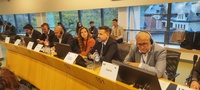 El director general de Unión Europea, Adrián Zittelli, interviene en la sexta reunión de la Comisión de Recursos Naturales del Comité Europeo de ...