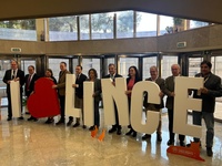 El consejero de Medio Ambiente, Universidades, Investigación y Mar Menor, Juan María Vázquez, durante la inauguración del Congreso Internacional ...