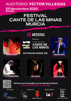 Imagen del cartel del espectáculo 'Festival Cante de las Minas'