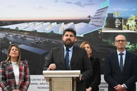 Acto de colocaci&oacute;n de la primera piedra del futuro centro de formaci&oacute;n de Fremm en Cartagena (3)