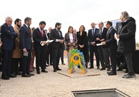 Acto de colocaci&oacute;n de la primera piedra del futuro centro de formaci&oacute;n de Fremm en Cartagena (4)