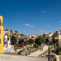 Recuperaci&oacute;n de huertos en interior de manzana. Huertos del Vicario', en Caravaca de la Cruz, actuaci&oacute;n ganadora del Premio Regional de Arquitectura...