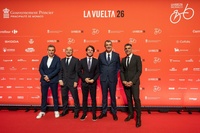 El director general de Deportes, Fran S&aacute;nchez, en la presentaci&oacute;n de la Vuelta 2026.