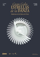 Cartel de la Gran Gala Estrellas de la Danza en el Auditorio regional V&iacute;ctor Villegas