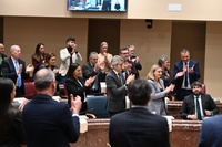 L&oacute;pez Miras comparece en la Asamblea Regional