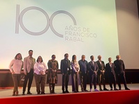 Imagen de la presentaci&oacute;n de las actividades del centenario del nacimiento de Francisco Rabal
