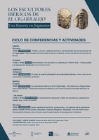 Cartel del ciclo de conferencias y actividades.