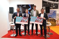 El director general de Deportes, Fran S&aacute;nchez, en la presentaci&oacute;n del Campeonato de Espa&ntilde;a de Marcha.