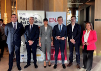 Un momento del acto de cierre del programa de formaci&oacute;n digital 'Agentes del cambio' que organiza ENAE&nbsp;