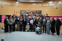 La consejera de Pol&iacute;tica Social, Familias e Igualdad, Conchita Ruiz, presentando la Estrategia Regional de Lucha contra la Pobreza y la Exclusi&oacute;n...