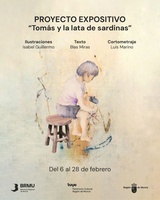 Cartel de la exposici&oacute;n dedicada al pintor Tom&aacute;s Raja.