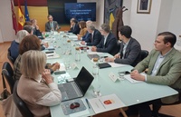 El consejero de Medio Ambiente, Universidades, Investigaci&oacute;n y Mar Menor, Juan Mar&iacute;a V&aacute;zquez, preside el Consejo Interuniversitario de la Regi&oacute;n ...