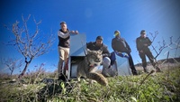 El presidente de la Comunidad, Fernando L&oacute;pez Miras, liber&oacute; hoy dos ejemplares de lince ib&eacute;rico en las Tierras Altas de Lorca