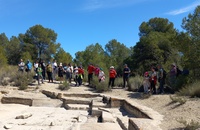 Ruta guiada en Monte Arab&iacute;, en una imagen de archivo.
