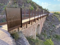 Imagen del sendero del Cejo de los Enamorados.