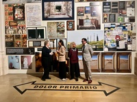 Imagen de la presentaci&oacute;n de la exposici&oacute;n 'Sin derecho a retorno', de Montserrat Soto.