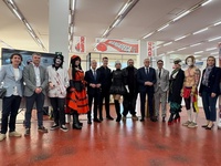 Imagen de la presentaci&oacute;n en la 'Mangateca' de la Biblioteca regional del Sal&oacute;n Winter Freak