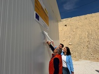 Im&aacute;genes de la consejera Sara Rubira durante la inauguraci&oacute;n de las actuaciones de modernizaci&oacute;n de regad&iacute;os que se han llevado a cabo en la Comunidad...