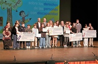 El consejero de Educaci&oacute;n y Formaci&oacute;n Profesional, V&iacute;ctor Mar&iacute;n, participa en la entrega de premios de la campa&ntilde;a de Sensibilizaci&oacute;n Escolar sobre...