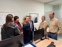 La consejera de Pol&iacute;tica Social, Familias e Igualdad, Conchita Ruiz, durante la inauguraci&oacute;n del centro de mayores de Aledo