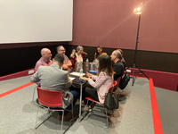 Imagen una reuni&oacute;n en la Filmoteca de la Regi&oacute;n de Murcia 'Francisco Rabal' de la consejera de Turismo, Cultura, Juventud y Deportes, Carmen Conesa,...