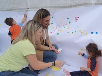 La consejera de Pol&iacute;tica Social, Familias e Igualdad, Conchita Ruiz, durante una visita al Centro de Atenci&oacute;n a la Infancia, AEPIO, de Murcia