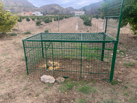 Jaula trampa recientemente adquirida para el control del jabal&iacute; en la Regi&oacute;n de Murcia.