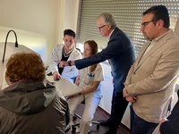 El hospital Lorenzo Guirao de Cieza ha puesto en marcha el cribado de retinopat&iacute;a diab&eacute;tica para la detecci&oacute;n de lesiones que pueden causar cegue...