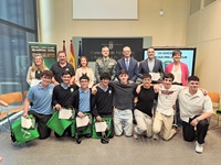 Equipos ganadores de la fase regional de la VII Ciberliga Pre-Amateur de la Guardia Civil.&nbsp;