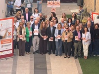 La consejera de Pol&iacute;tica Social, Familias e Igualdad, Conchita Ruiz, durante la presentaci&oacute;n de la campa&ntilde;a de la `X Solidaria&acute;