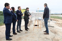 L&oacute;pez Miras visita las obras del segundo tramo del colector sur de Lorca