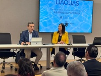 Un momento de la inauguraci&oacute;n de la asamblea nacional DQUAS celebrada hoy en Murcia.