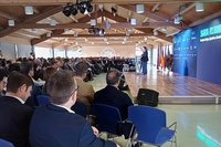 La consejera Sara Rubira durante un momento de la inauguraci&oacute;n de la jornada de ESAMUR.&nbsp;