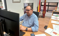 El director general de Universidades e Investigaci&oacute;n, Antonio Caballero, durante la sesi&oacute;n extraordinaria, por videollamada, del Consejo Interuniversitario...