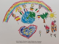 Uno de los dibujos ganadores de la edici&oacute;n del concurso escolar del pasado a&ntilde;o, que forma parte del calendario 2026.