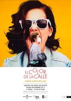 Cartel de la exposici&oacute;n 'El color de la calle', de Andr&eacute;s Garc&iacute;a Mellado