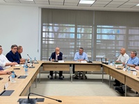 Un momento de la reuni&oacute;n de la Mesa de Sanidad Vegetal celebrada en la Consejer&iacute;a de Agua, Agricultura, Ganader&iacute;a y Pesca.&nbsp;