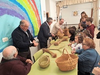 Alumnos del CRA El Sabinar (Moratalla) que participan en un programa de innovaci&oacute;n educativa intergeneracional
