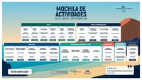 Portada de la 'Mochila de Actividades' para el tercer trimestre de 2026.