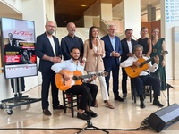 Imagen de la presentaci&oacute;n de la agenda cultural del Festival Internacional de Cante Flamenco de Lo Ferro