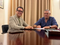 Imagen del acto de adhesi&oacute;n del Ayuntamiento de Pliego a la Regi&oacute;n de Murcia Film Commission