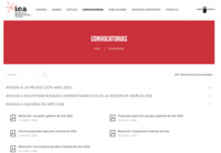 Publicaci&oacute;n de la resoluci&oacute;n sobre ayudas a las galer&iacute;as.