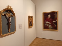 Algunas de las obras de la colecci&oacute;n Adela Barba que ya se muestran en el Museo de Bellas Artes tras su restauraci&oacute;n