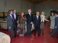 El presidente de la Comunidad, Ramón Luis Valcárcel, inaugura las Bodegas Barahonda de Yecla 2