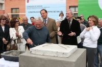 Valcárcel coloca la primera piedra del Centro de Salud de Aljucer (2)