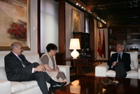 El jefe del Ejecutivo murciano recibe a la embajadora en España de la República de Guatemala, Ana María Diéguez 3
