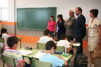 El presidente de la Comunidad inaugura el nuevo colegio de Fuente Álamo (1)